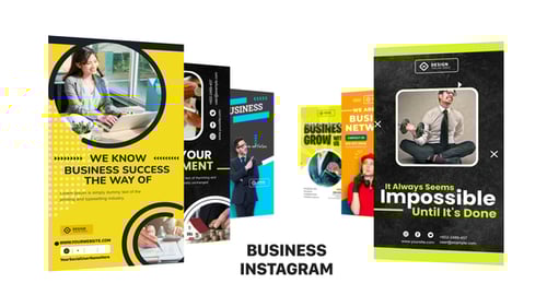 Business Instagram Post & Story B89