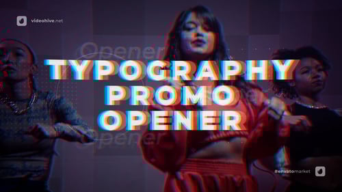 Typography Promo Opener