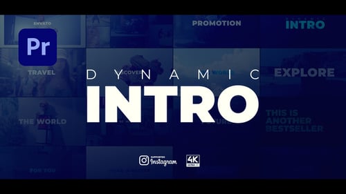 Dynamic Text Intro with Glitch and Neon Effects