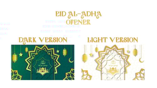 Eid Al-Adha Opener 2 in 1
