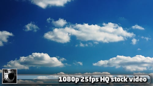 Time Lapse de nuages réels 10