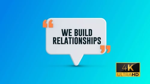 We Build Relationships