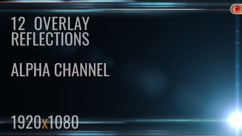 Superposiciones de reflejos de luz