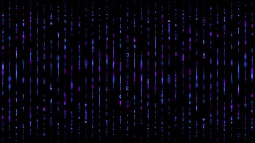 Numbers Array Background I