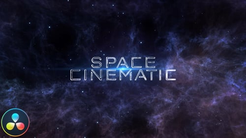Títulos de Space Cinematic - DaVinci Resolve