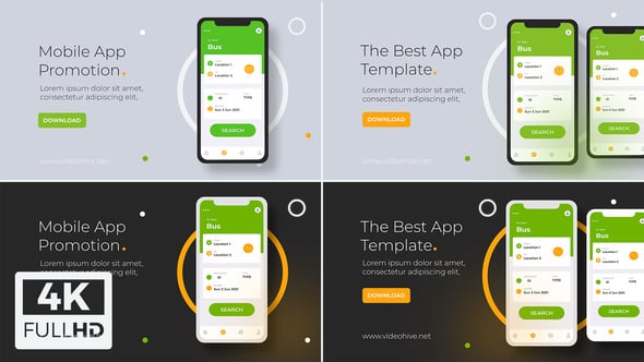 Modern Mobile App Promotion Showcase, Product Promo ft. mobile app ...