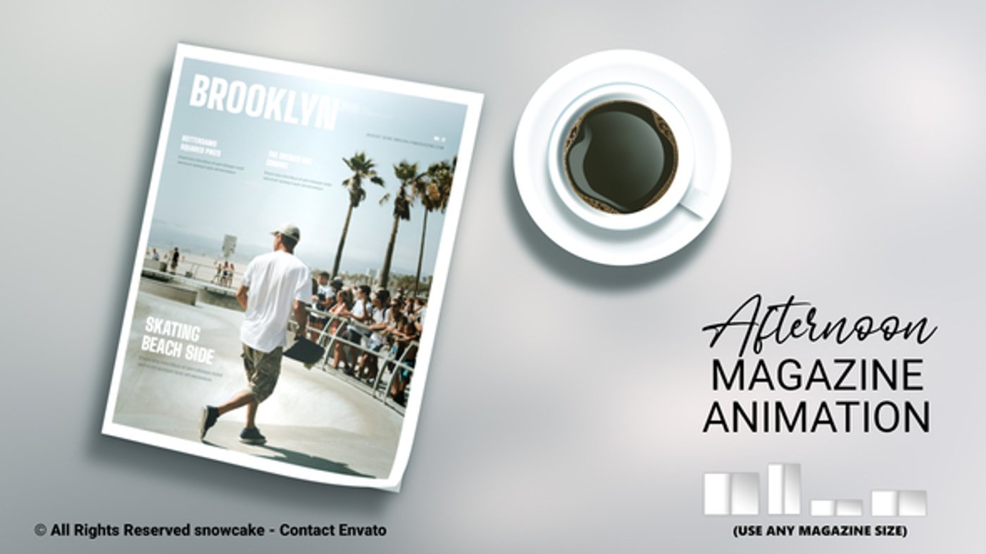 Dynamic Magazine Layout with Realistic Animated Page Flip Effect ...