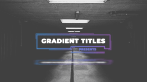 Gradient Titles
