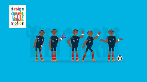 D&M Character Kit: Soccer Player France