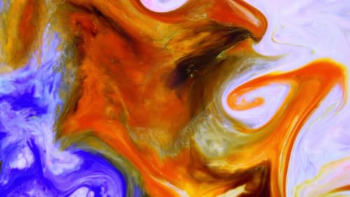 Diffusion abstrakter Farben 3