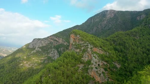 Rivière dans les montagnes d'Alanya, Turquie