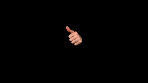 Thumbs up and thumbs down, Slow Motion