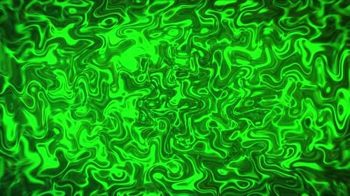 4K Green Abstract Glossy Neon Lines Seamless Loop
