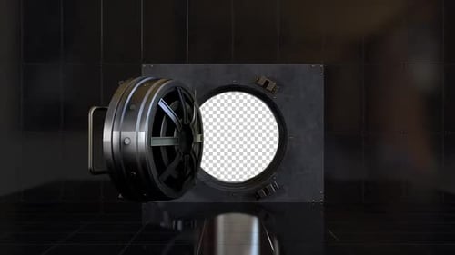 Heavy Vault Safe Closing