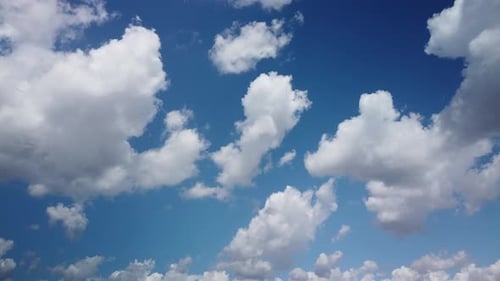 Clouds timelapse on daylight