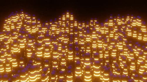 HDAbstract Geometry Animation | Futuristic Digital Technology Background Loop