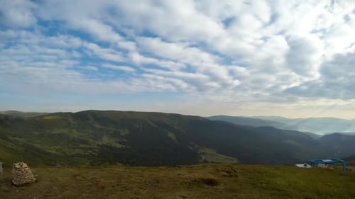 Circular Panorama from the Top of the Mountain