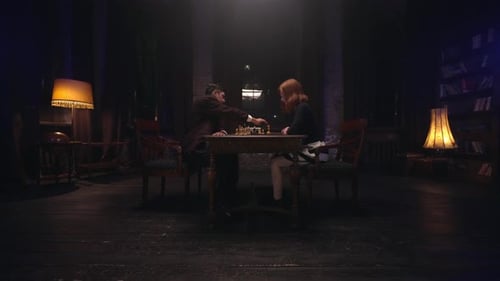 Großes Zimmer Schach