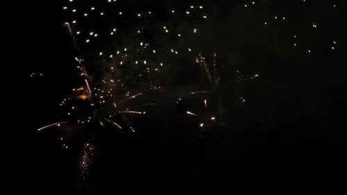 975043 Fireworks at Deauville in Normandy, Real Time