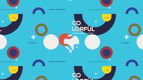 Abstract Colorful Intro