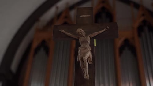 Statue of Jesus Christ in Church
