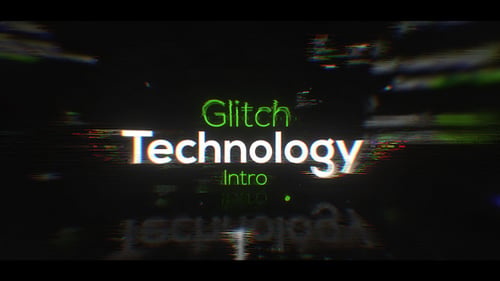 Títulos y Logo de Glitch