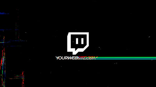 Glitch Logo Intro