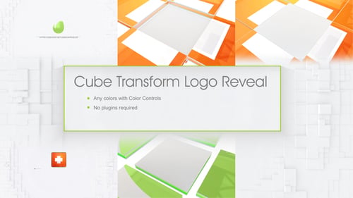 Enthüllung des Cube Transform-Logos