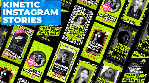 Kinetic Instagram Stories V2