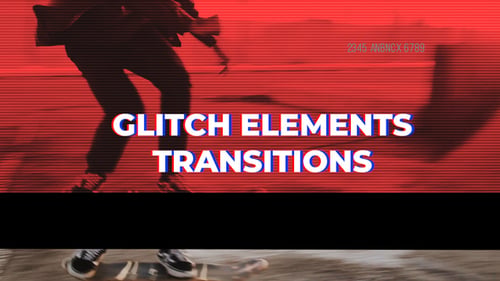 Glitch Elements Transitions
