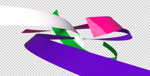 Pacote de transições de fita 3D