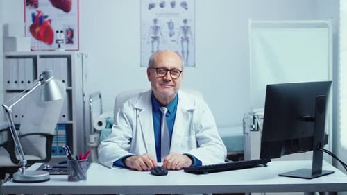 Doctor Smiling To the Camera