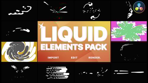 Liquid Elements | DaVinci Resolve