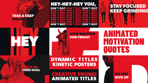 Kinetic Typography Titles