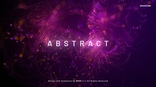 Abstract Particles Titles V2