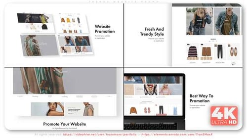 Trendy Website Promo