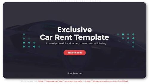 Exclusive Cars Rent Promo