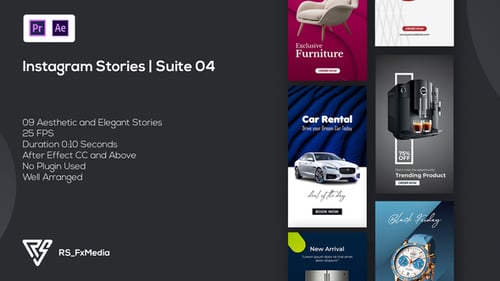 Instagram Stories | Suite 04 | MOGRT