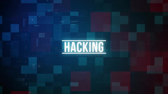 Blue Hacking, Backgrounds Motion Graphics ft. hacking & cyber attack ...