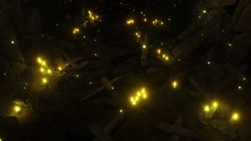 Death Dark Tunnel In Horror Night 02 4K