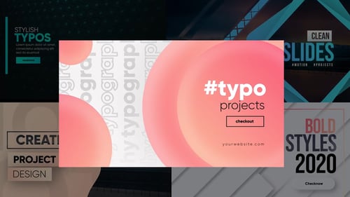 Paquete de tipografía creativa