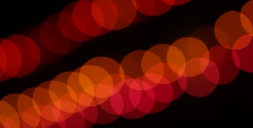 Animated Bokeh Lights Abstract Background