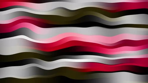 Abstract Colorful Diagonal Smooth Wave Seamless Loop Line Background