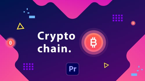 Cryptochain Corporate Slideshow | Premiere Pro MOGRT