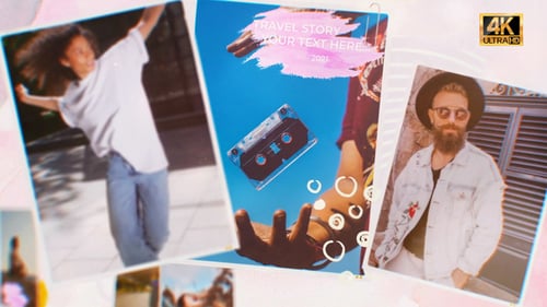 Color Travel Photo Frames Slideshow UHD
