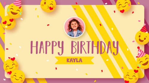 Emoji Happy Birthday