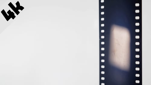 Film Strip Transition with Light Leaks and Vintage Effect