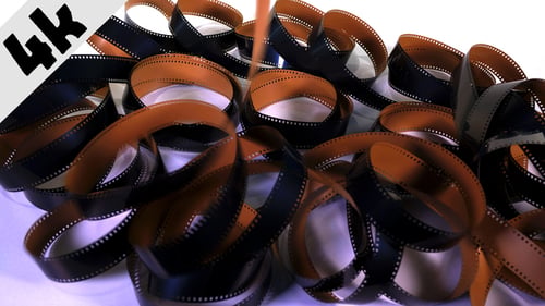 Film Strip Falling
