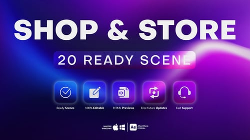 20 Shop and Store Scenes