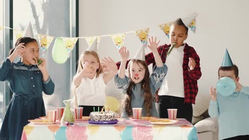 Kids Celebrate at a Fun Birthday Party